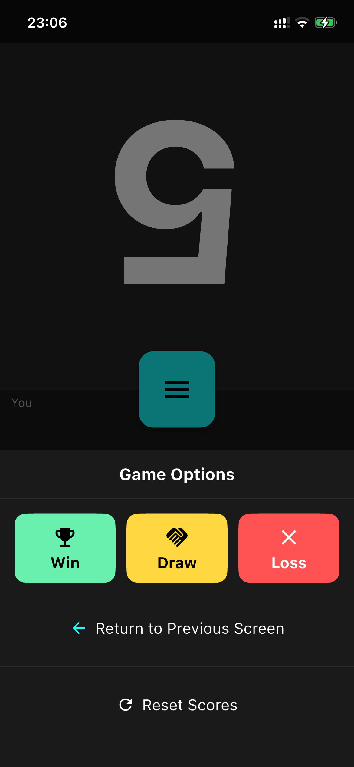 Multiplayer score view